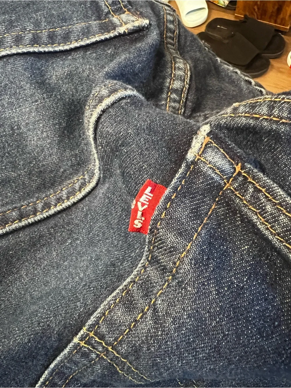 Levi’s Premium 514 Straight Fit Jeans Dark Wash W34 L34